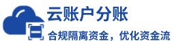 图标加文字，内容：云账户分账，合规隔离资金优化资金流